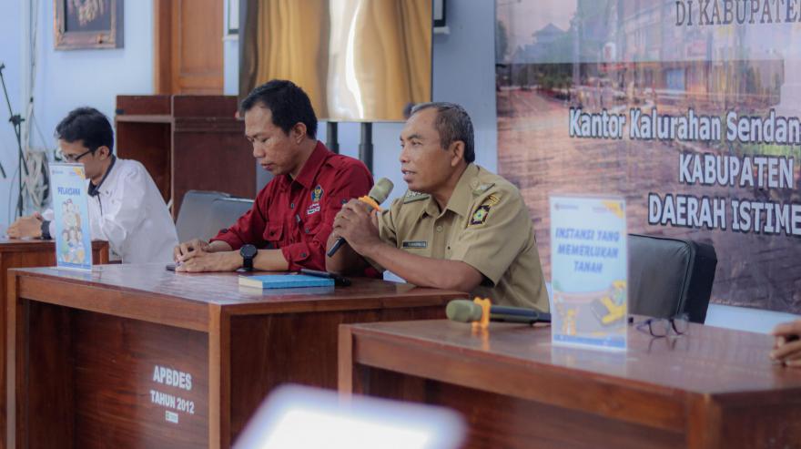 Musyawarah Ganti Kerugian Tanah Terdampak Tol di Kalurahan Sendangsari